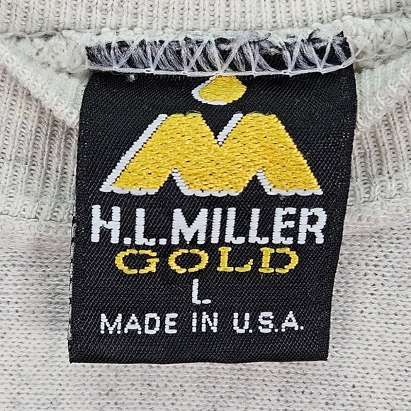 Made in USA Vintage H.L. Miller SUNY Buffalo Sweatshirt University College Sz L - Picture 4 of 10